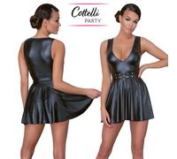 Cottelli Collection Sexy VESTITO corto aderente ABITO svasato MINI DRESS flared