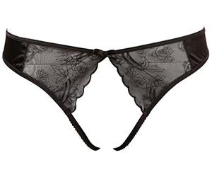 Cottelli Collection Tanga Basic Medium Crotchless