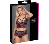 Cottelli Collection Morbido Completo Intimo Reggiseno Longline Bra Slip Set Lace