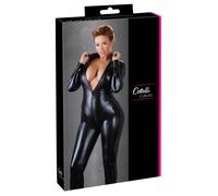 Cottelli Elegante Plus-Size-Overall Con Colletto Alto E 2-Wege-Zipper per Uno