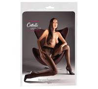 Cottelli LEGWEAR Collant neri lucidi e setosi senza cavallo 5