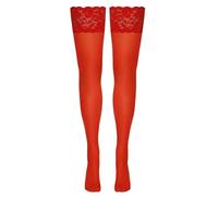 Cottelli LEGWEAR Hold-up Stockings Giarrettiera, Nero, 2 (Pacco da 2) Donna