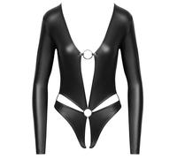 Cottelli Crotchless Long Sleeve Body Matte Look 2644479 Black L