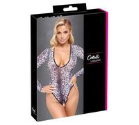 Cottelli LINGERIE Body Modellante, Grigio, XL Donna