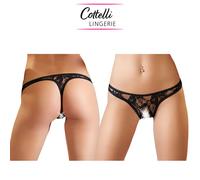 Cottelli - Perizoma Sexy in Pizzo Nero - M