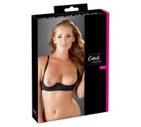 Cottelli LINGERIE Reggiseno aperto con ferretto e ganci eleganti Nero 75C