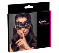 Cottelli - Maschera in Pizzo Ricamata Decorata (Nera)