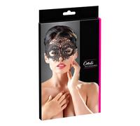Maschera Ricamata con Effetto Pizzo di Cottelli (Nera)