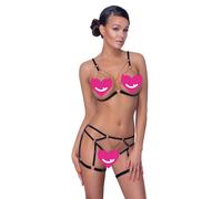 Cottelli Open Bra & Strings Set 2213958 XL