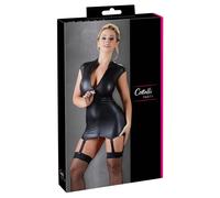 Cottelli Dress with Suspender Straps 2716011 Black M