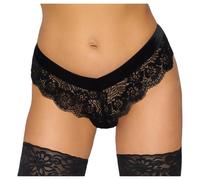 Cottelli Party - Slip in Pizzo con Catene (Nero) - L