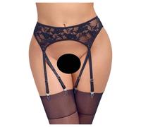 Cottelli - reggicalze in pizzo (nero) - L/XL