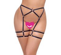 Cottelli - sottile imbracatura corpo (nero) - L/XL