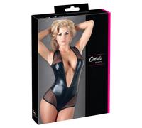 Body Luccicante in Rete di Cottelli (Nero) - L