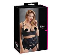 Reggiseno Sollevatore con Spalline e Anello per Taglie Forti Cottelli (nero) - 90D