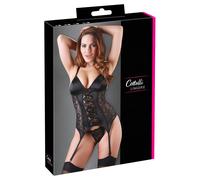 Cottelli - Top reggicalze variabile con sgancio seno (nero)