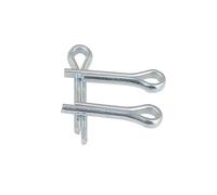 Cotter a molla a forma di U, Clip for capelli con coppiglie a molla a forma di U in acciaio inossidabile 304 Confezione da 190 pezzi M1.5 a M6(25mm,10pcs M6)