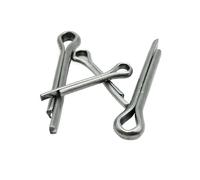 Cotter a molla a forma di U, Confezione di copiglie a molla a forma U in acciaio al carbonio, M1.5-M6, 16-60 mm(20mm,50pcs M2)