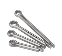 Cotter a molla a forma di U, Confezione di coppiglie a molla a forma U in acciaio inossidabile 304 M1-M6 da 8-80 mm(70mm,M1.2 (50Pcs))