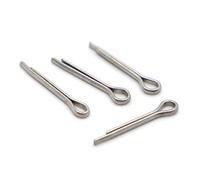 Cotter a molla a forma di U, Coppiglie a molla a forma di U in acciaio inossidabile M1-M6 304 for uso automobilistico e industriale(80mm,M1.5 50pcs)