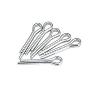 Cotter a molla a forma di U, Coppiglie elastiche a forma di U in acciaio al carbonio for trattore auto M1.5-M6 Confezione dimensioni multiple(12mm,10pcs M3)