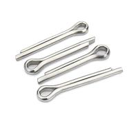 Cotter a molla a forma di U, Morsetto diviso con coppiglia a molla a forma di U in acciaio inossidabile 304 for dimensioni multiple auto(M8 x 60 mm (2pcs))