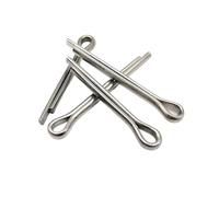 Cotter a molla a forma di U, Morsetto diviso con coppiglia a molla a forma di U in acciaio inossidabile 304 Confezione assortita M1-M10(12mm,1pc M10)