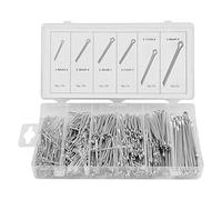 Cotter Pins, 555pc / set Catch Pin Mechanical Hitch Capelli Trattore Fastener Clip Kit wit Case adatto per attrezzature officina meccanica