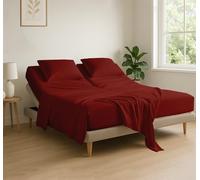 Cottingon Set di lenzuola per letto king size con testa flessibile, 86 cm, per letti regolabili con numero di sonno, morbide e traspiranti, 100% cotone egiziano, per materassi fino a 40,6 cm di