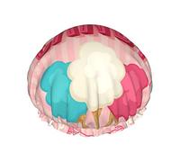 Cotton Candy Cuffia da Cuffia da per donna Cuffia da impermeabile a doppio strato, riutilizzabile.