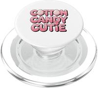 Cotton Candy Cutie Cute Kawaii Testo Rosa Candy Floss PopSockets PopGrip per MagSafe