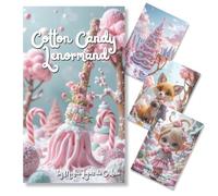 Cotton Candy Lenormand: Oracolo Lettere Lenormand Tarocchi per Principianti con significati, facili da capire, Include Guida e Video Corso Regalo 5 Lingue, Petit Lenormand Lettere Molto intuitivo