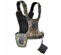 Cotton Carrier Camera Harness-2 G3 - Imbracatura da petto come sistema di trasporto per 2 telecamere Camo