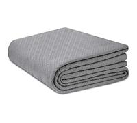 COTTON CRAFT - Coperta termica in 100% morbido cotone di alta qualità, per letto super king size, colore: grigio - coccolati in queste coperte in cotone super morbido - Perfetta per stratificare