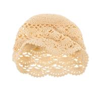 Cotton Crochet Caps Lace Berretto Uncinetto All Cappello Elegante
