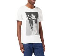 cotton division Maglietta da Uomo, Bianco, XS