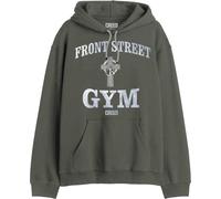 cotton division Mecreedsw005 Felpa con Cappuccio, Cachi, XL Uomo