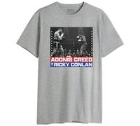 cotton division Mecreedts021 T-Shirt, Grigio Melange, L Uomo