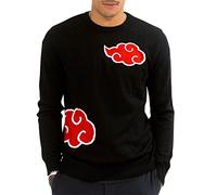 cotton division Menarutpu012 Pullover, Nero, S Uomo