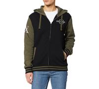cotton division Men's Hooded Sweatshirt XL Noir / Kaki