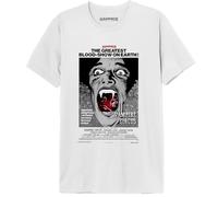 cotton division T - Camicia da Uomo, Bianco, XL