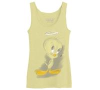 cotton division Woloonetk050 Canotta Donna, Giallo, XS