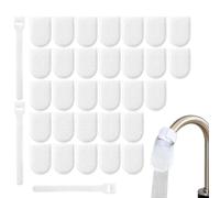 Cotton Filter Bag for Faucet with - Strap 30 Pieces Universal Splash-Proof