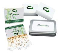 Cotton Fioc Biodegradabili Bamboo 500 Pezzi Pulizia Orecchie Tamponi di Cotone Bastoncini Bambù Ecologici Eco Friendly Zero Waste Plastic Free