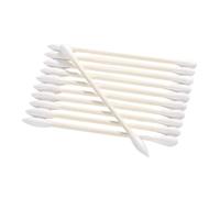 Cotton Fioc Doppia Punta Usa e Getta 500 Pezzi Bianco | Bastoncino in Carta e Cotone Assorbente, per Pulizia e Cura Ferite, Confezione da 5 Pacchi da 100