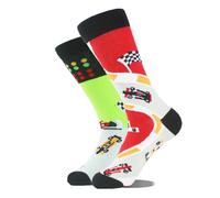 Cotton Happy Funny Socks Men Alien Planet Shark Crazy Design Sokken Unisex Novel