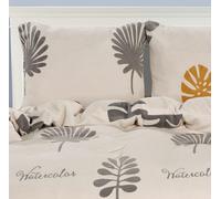 Cotton Market Set di biancheria da letto 160x200 cm con federa Cotone Microfibra