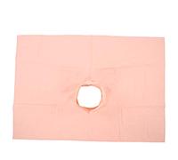 Cotton Massage Table Cover with Face Hole 70 x 100cm Beauty Salon Massage Bed Sheet Soft Wear-ResistChoose Multiple Colors Beauty Salon (Type 4)