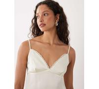 Cotton On - Hold Me - Top a tubino taglio lungo giallo-Nero S