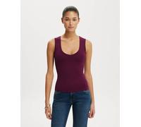 Cotton On - Hold Me - Top senza maniche viola con scollo a V L
